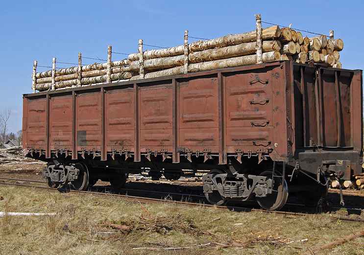Перевозка ЛЕСА вагонами из Красноуральска в КП Новокосулино Белоярского р-на Свердловской области