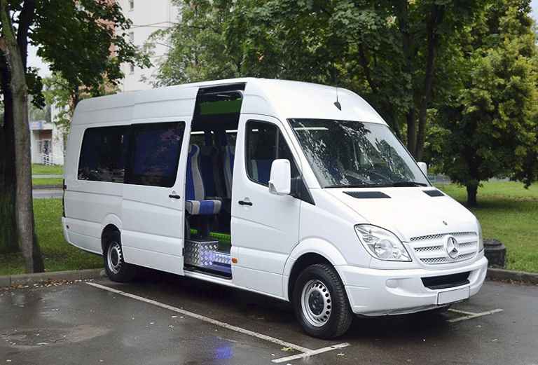 Заказ микроавтобуса для перевозки людей из Кургана в Екатеринбург
